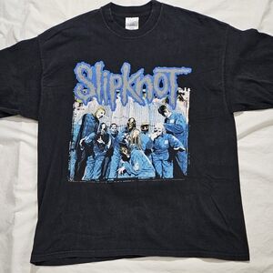 Slipknot Vintage 2001 Doublr Sided Black And Blue XXL